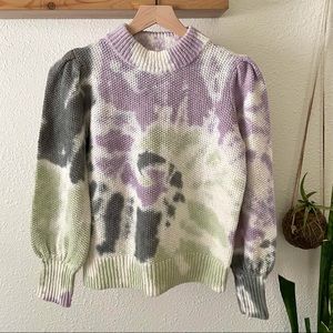 Madewell tie dye sweater